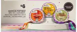Loblaws ALEXIS DE PORTNEUF BRIE OR CAMEMBERT offer