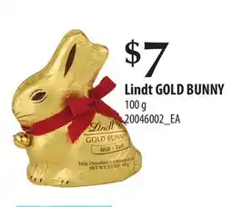 Loblaws LINDT GOLD BUNNY offer