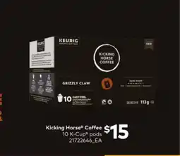 Loblaws KICKING HORSE COFFEE 10 K-CUP PODS offer