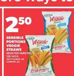 Loblaws SENSIBLE PORTIONS VEGGIE STRAWS offer