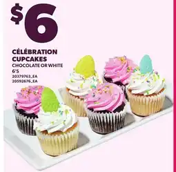 Loblaws CÉLÉBRATION CUPCAKES, 6'S offer