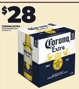 Loblaws CORONA EXTRA, 12X330ML BOTTLES offer