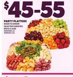 Loblaws PARTY PLATTERS, 850 G-2.6 KG offer