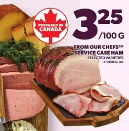 Loblaws FROM OUR CHEFS SERVICE CASE HAM offer