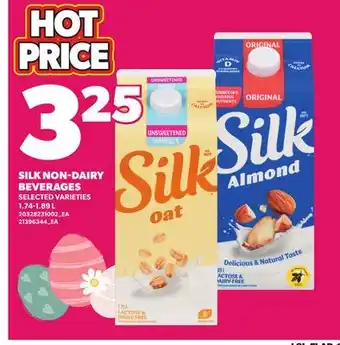 Loblaws SILK NON-DAIRY BEVERAGES offer