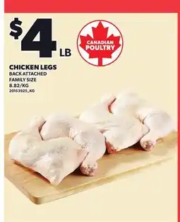 Loblaws CHICKEN LEGS offer