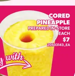 Loblaws CORED PINEAPPLE offer