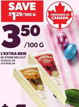 Loblaws L'EXTRA BRIE offer