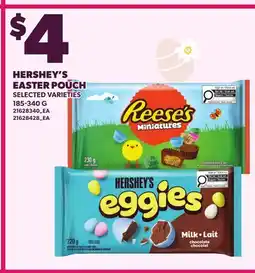 Loblaws HERSHEY'S EASTER POUCH offer