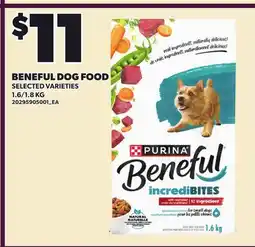 Loblaws BENEFUL DOG FOOD, 1.6/1 offer