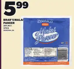 Loblaws BRAR'S MALAI PANEER offer