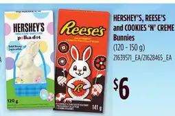 Loblaws HERSHEY'S, REESE'S AND COOKIES 'N' CREME BUNNIES offer