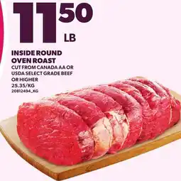 Loblaws INSIDE ROUND OVEN ROAST offer