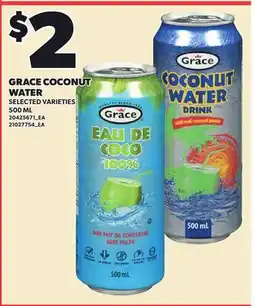 Loblaws GRACE COCONUT WATER offer