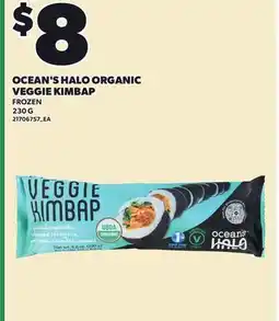 Loblaws OCEAN'S HALO ORGANIC VEGGIE KIMBAP offer