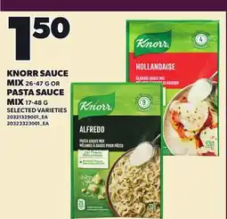 Loblaws KNORR SAUCE MIX, 26-47 G OR PASTA SAUCE MIX, 17-48 G offer
