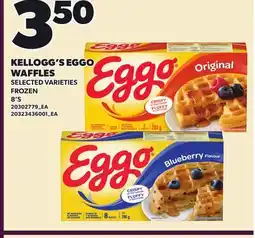 Loblaws KELLOGG'S EGGO WAFFLES, 8'S offer