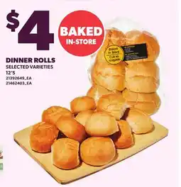 Loblaws DINNER ROLLS , 12'S offer