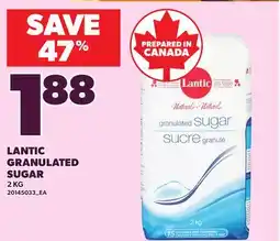 Loblaws LANTIC GRANULATED SUGAR offer