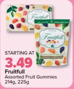 PharmaChoice Fruitfull Assorted Fruit Gummies offer