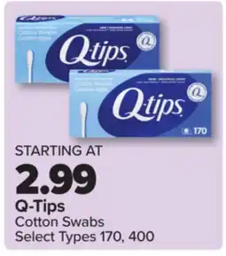 PharmaChoice Q-Tips Cotton Swabs offer