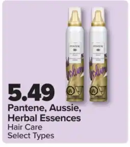 PharmaChoice Pantene, Aussie, Herbal Essences Hair Care offer
