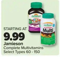PharmaChoice Jamieson Complete Multivitamins offer