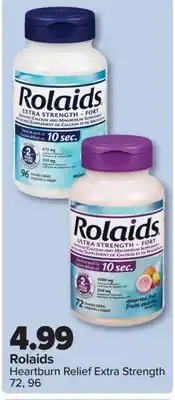 PharmaChoice Rolaids Heartburn Relief Extra Strength offer