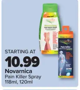 PharmaChoice Novarnica Pain Killer Spray offer