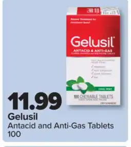 PharmaChoice Gelusil Antacid and Anti-Gas Tablets offer