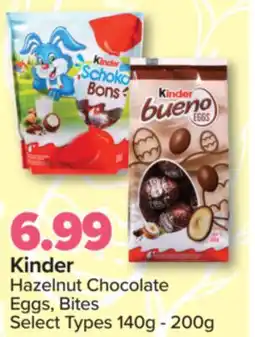 PharmaChoice Kinder Hazelnut Chocolate Eggs, Bites offer