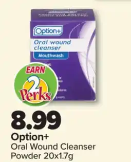 PharmaChoice Option+ Oral Wound Cleanser offer