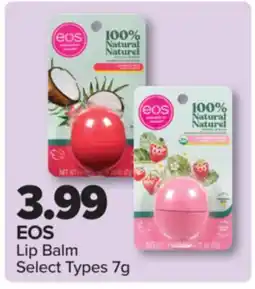 PharmaChoice EOS Lip Balm offer