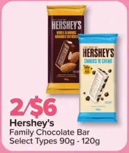 PharmaChoice Hershey's Family Chocolate Bar offer