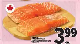 Metro FRESH CANADIAN ATLANTIC SALMON PORTIONS offer