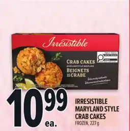 Metro IRRESISTIBLE MARYLAND STYLE CRAB CAKES offer