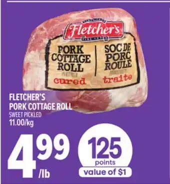 Metro FLETCHER'S PORK COTTAGE ROLL offer
