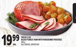 Metro FRESH 2 GO BLACK FOREST HAM WITH PARISIENNE POTATOES offer