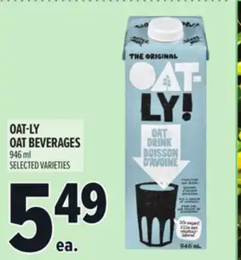 Metro OAT-LY OAT BEVERAGES offer