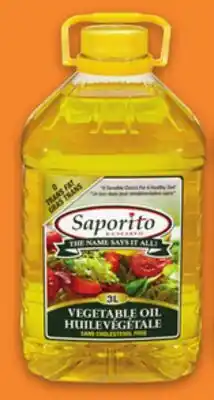 Metro SAPORITO VEGETABLE OR CANOLA OIL offer