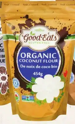 Metro GOOD EATS ORGANIC FLAX SEEDS, ARROWROOT STARCH OR COCONUT FLOUR offer