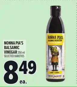 Metro NONNA PIA'S BALSAMIC VINEGAR offer