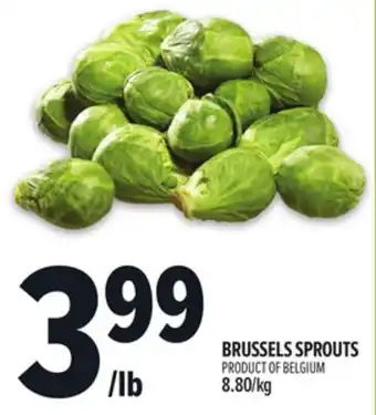 Metro BRUSSELS SPROUTS offer
