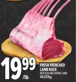 Metro FRESH FRENCHED LAMB RACK offer