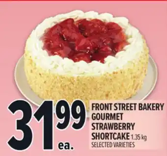Metro FRONT STREET BAKERY GOURMET STRAWBERRY SHORTCAKE offer