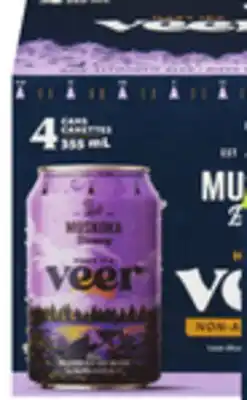 Metro MUSKOKA BREWERY VEER NON-ALCOHOLIC BEER offer