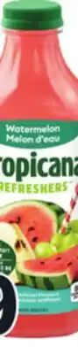 Metro TROPICANA REFRIGERATED DRINKS offer