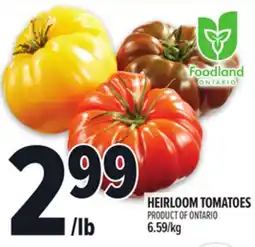 Metro HEIRLOOM TOMATOES offer
