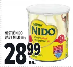 Metro NESTLÉ NIDO BABY MILK offer