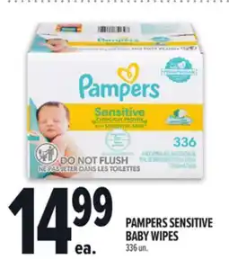 Metro PAMPERS SENSITIVE BABY WIPES offer